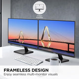 ViewSonic VA2456A-MHD 24 Inch IPS 1080p Monitor with 120Hz, Eye Care