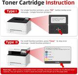 (2-Black) 067H Toner Cartridge, mf654cdw Toner Replacement for Canon 0