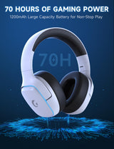 2.4GHz Wireless Gaming Headsets for PS5, PS4, PC, Switch - Bluetooth 5
