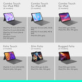 Logitech Combo Touch iPad Air 11-inch (M2, M3 & M4), iPad Air (5th gen