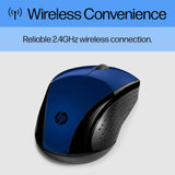 HP X3000 Blue Wireless Mouse G3 Blue New Version Blue