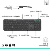 Logitech Signature Slim Wired Combo MK625 for Business, Optical Wired
