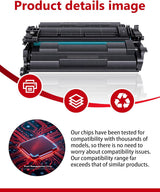 052 Black Toner Cartridge 2-Pack Replacement for Canon 052 CRG052 052H