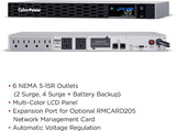 CyberPower CP1000PFCRM1U Onduleur PFC Sinewave, 1000VA/600W