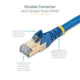 StarTech.com 15ft CAT6a Ethernet Cable - 10 Gigabit Shielded Snagless