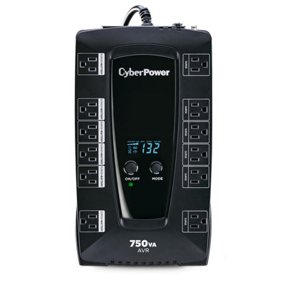 Batterie de secours intelligente CyberPower AVRG750LCD, 750VA/450W