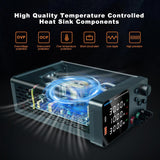 DC Power Supply, 30V 10A Bench Power Supply with Encoder Adjustment, 5