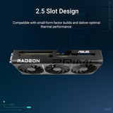 ASUS Prime Radeon™ RX 9060 XT 16GB GDDR6 OC Edition Graphics Card (PCI
