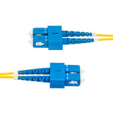 StarTech.com 2m (6.6ft) SC to SC (UPC) OS2 Single Mode Duplex Fiber Op