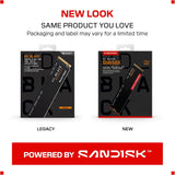 SSD NVMe PCIe Gen4 M.2 WD Black 4 To SanDisk