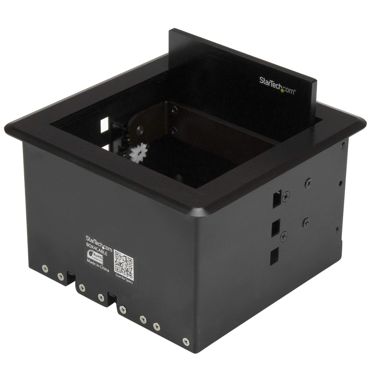 StarTech.com Conference Table Cable Management Box – Table Top – Confe