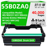 55B0ZA0 Imaging Unit Drum Unit Replacement for Lexmark MS331 MS431 MX3