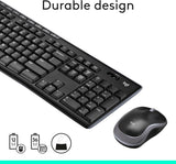 Logitech MK270 Wireless Keyboard and Mouse Combo for Windows, 2.4 GHz