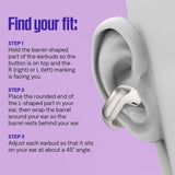 Bose Ultra Open Earbuds - Bluetooth Open Ear Earbuds with OpenAudio fo