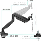 DESK MOUNT QUAD MONITOR ARM VESA 27 INCH