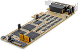 StarTech.com PCI Express Serial Card - 16 DB9 RS232 Ports - Low + Full