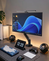 Bras de moniteur a contrepoid