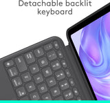 Logitech Combo Touch pour iPad Pro 11 pouces (M4) (2024) Étui-clavier – Détachable