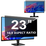 23 Inch Computer Privacy Screen Filter for 16:9 Widescreen Monitor, Re