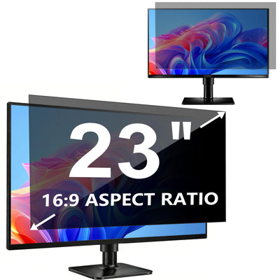 23 Inch Computer Privacy Screen Filter for 16:9 Widescreen Monitor, Re