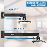 Support de plafond universel pour projecteur ViewSonic.