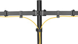 Amer Dual LED LCD Monitor Free-Standing Desk Stand for 2 Screens up to