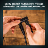 Philips Hue Outdoor 100W Power Supply Black - Connect Multiple Hue Out