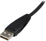 StarTech.com 2-in-1 USB KVM Cable - Keyboard/Video/Mouse/USB Cable - H