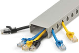 StarTech.com Open Slot Cable Management Raceway with Cover, 2