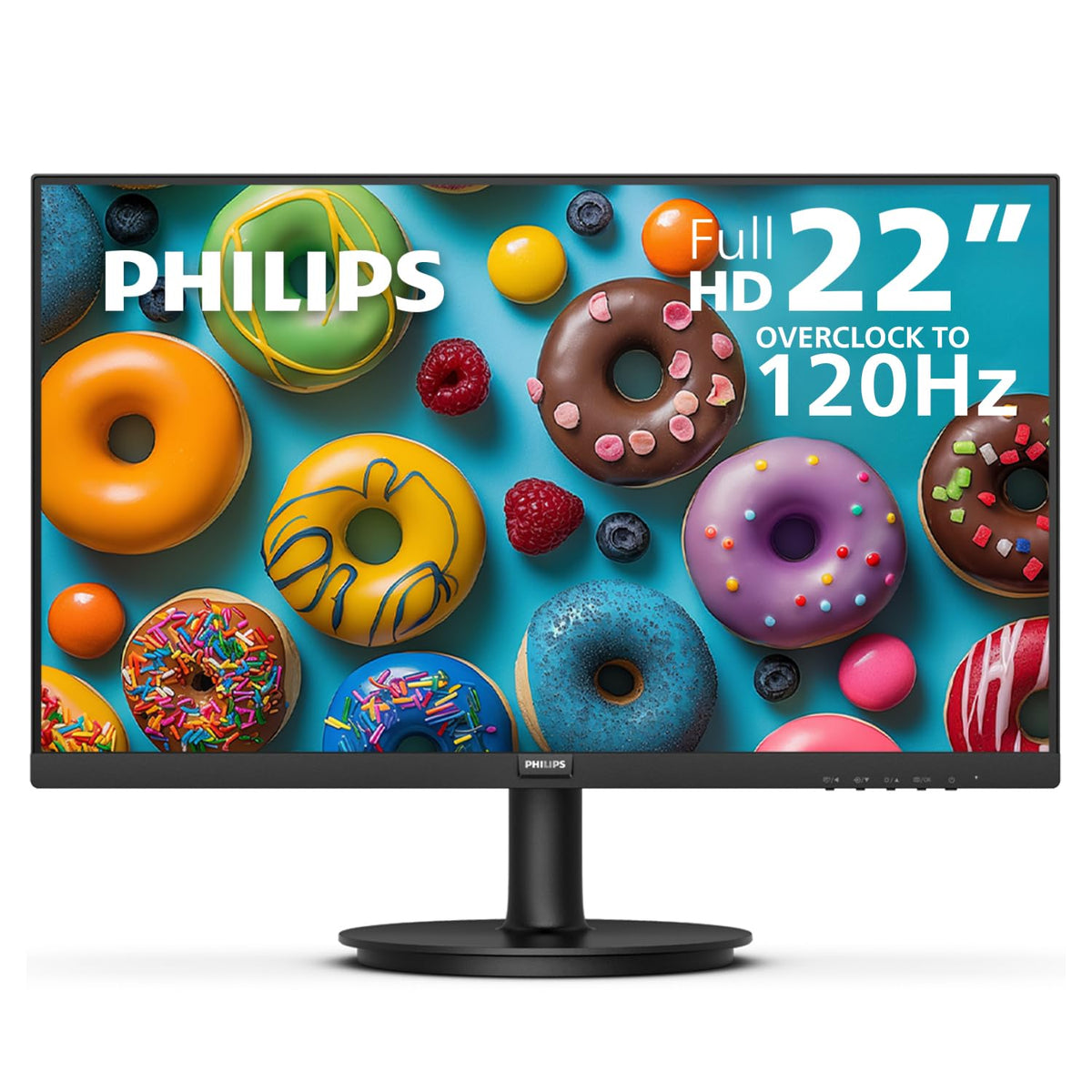 Philips 221V8LB3 22'' Class Thin Full HD Monitor (1920 x 1080), 120Hz