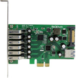 StarTech.com 7 Port PCI Express USB 3.0 Card - Standard & Low-Profile