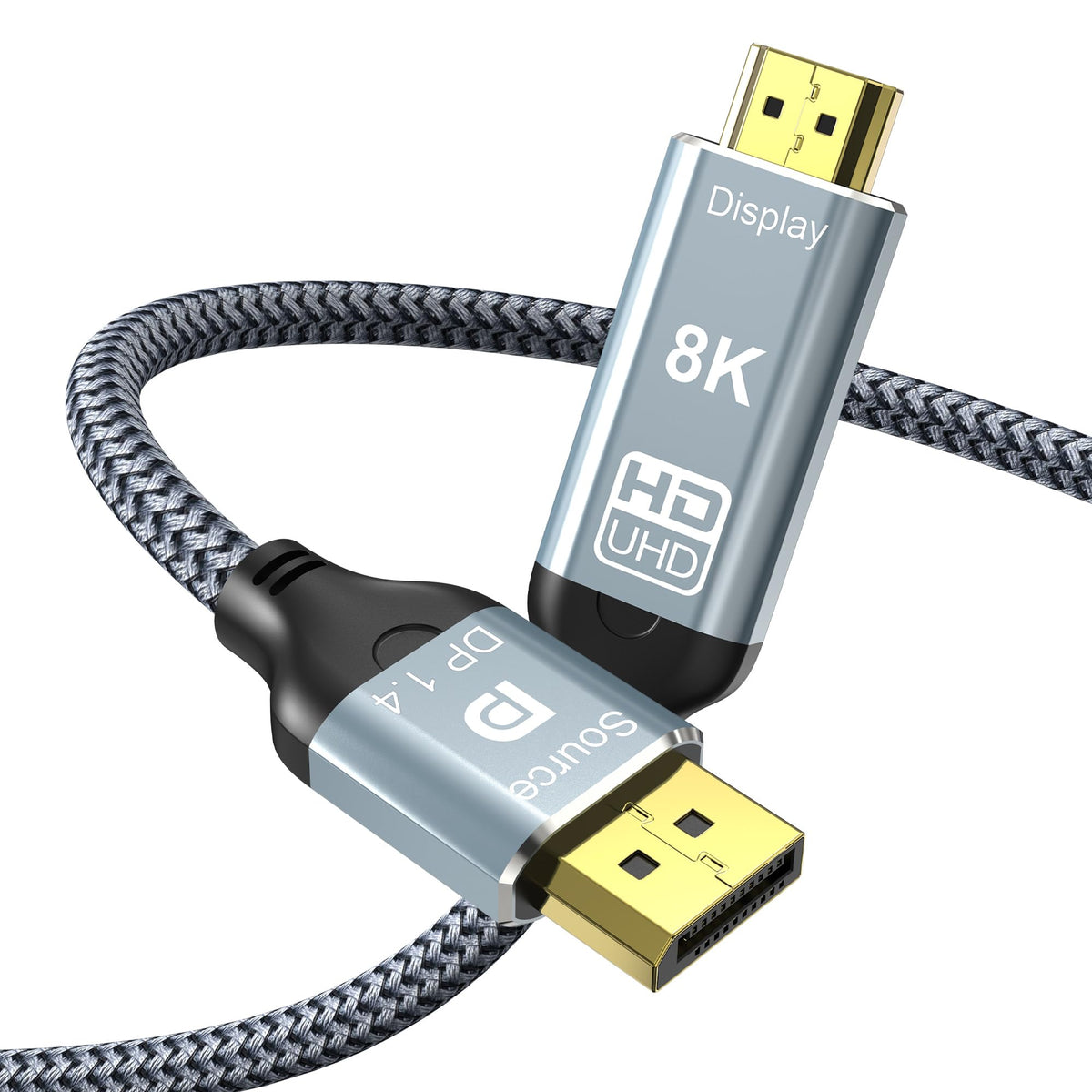 10FT (3M) DISPLAYPORT TO HDMI CABLE - 4K
