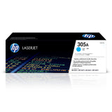 HP 305A Cyan LaserJet Toner Cartridge - CE411A Cyan Standard (1-Pack)