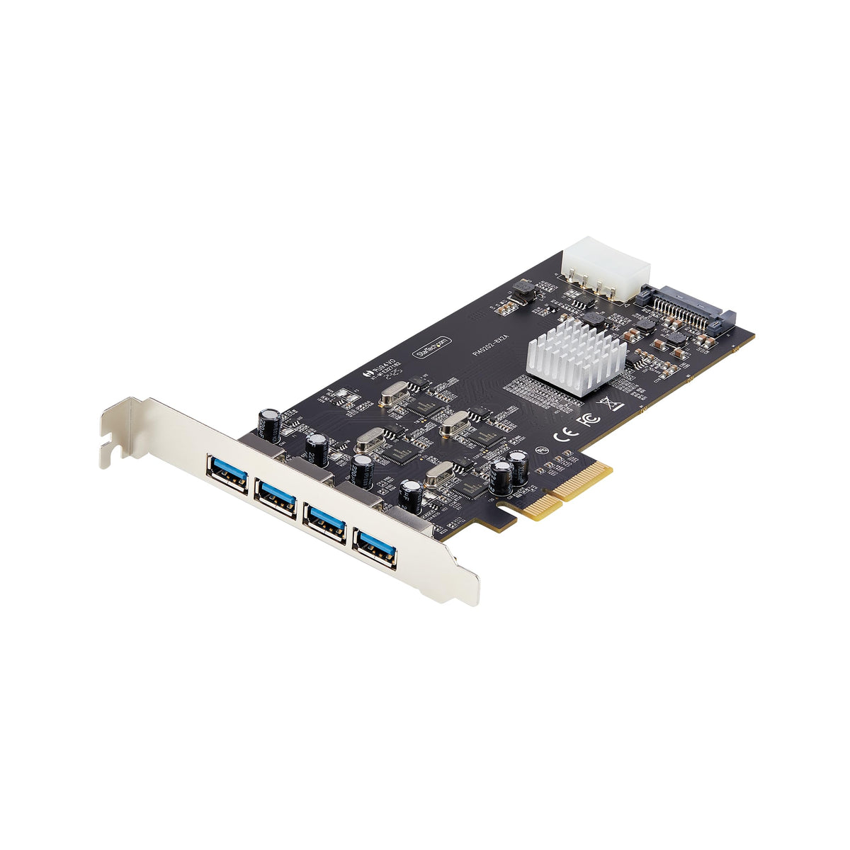 StarTech.com 4-Port USB PCIe Card, USB 3.2 5Gbps, PCI Express Card wit