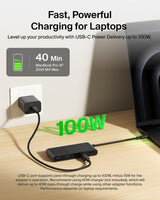 Belkin Concentrateur USB-C, Hub 7 Ports HDMI 4K @ 60Hz, SD et MicroSD