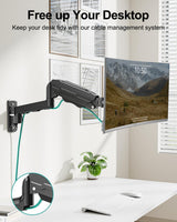 MOUNT PRO Support mural pour moniteur unique 13 à 32 pouces pour écrans d'ordinateur
