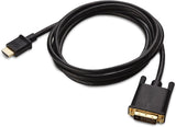 Cable Matters CL3 in-Wall Rated Full HD HDMI to DVI Cable 6 ft (DVI to