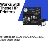 Hewlett-Packard - HP 932XL Ink Cartridge, 1000 Pages Yield-Black