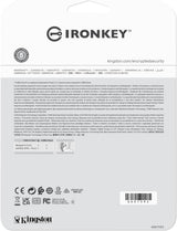 Kingston Ironkey Locker+ 50 128GB Encrypted USB Flash Drive | USB 3.2
