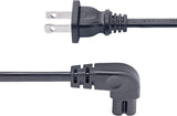 StarTech.com 10ft (3m) Laptop Power Cord, NEMA 1-15P to Right Angle C7