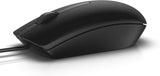 Dell MS116 Mouse USB 570-AAIS Black