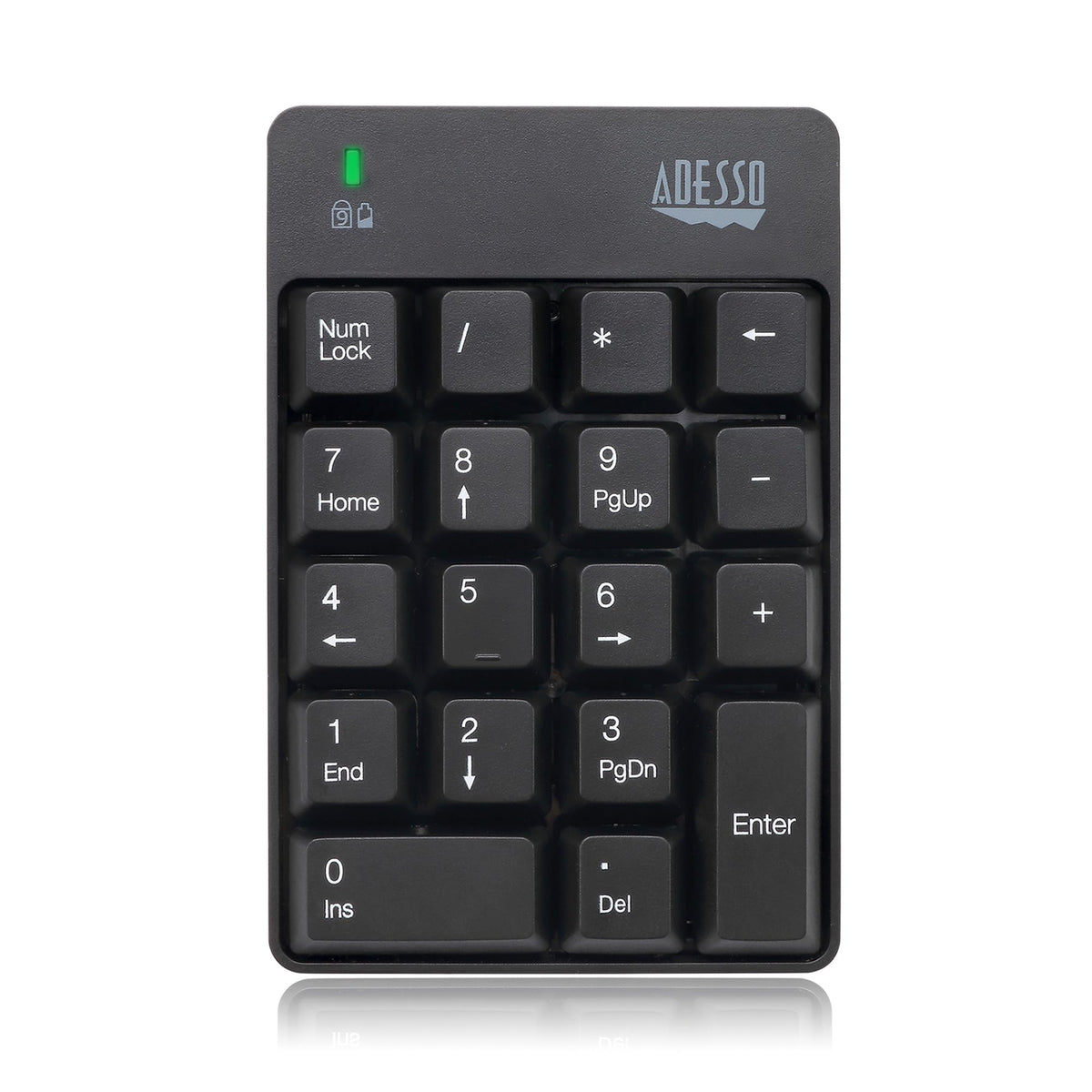 Adesso AKB-601UB USB Spill Resistant 18-Key Numeric Keypad,Black