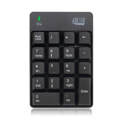Adesso AKB-601UB USB Spill Resistant 18-Key Numeric Keypad,Black