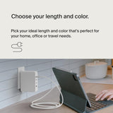 Belkin BoostCharge Câble d'alimentation USB-C vers USB-C (1M, 3,3pi), charge rapide