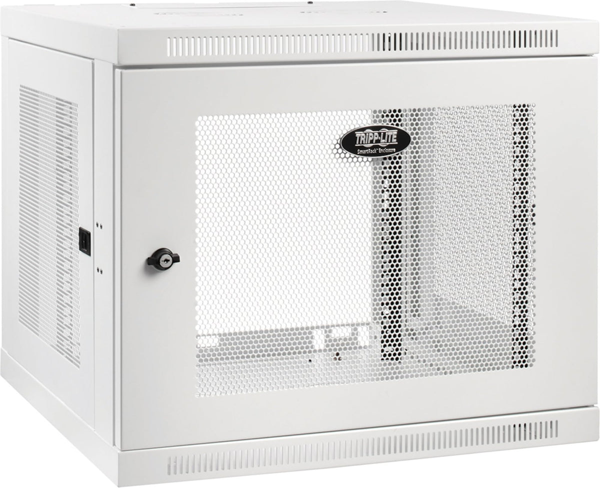Armoire rack murale Tripp Lite 9U à profil bas, profondeur augmentée et dédiée aux commutateurs