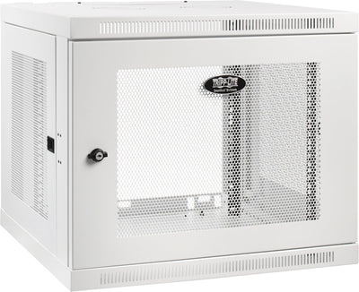 Tripp Lite 9U Low-Profile Switch-Depth-Plus Wall-Mount Rack Enclosure