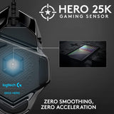 Logitech G502 Hero High Performance Wired Gaming Mouse, Hero 25K Senso