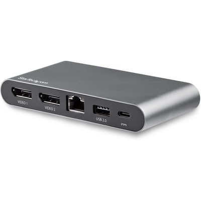 StarTech.com USB C Dock - 4K Dual Monitor DisplayPort - Mini Laptop Do