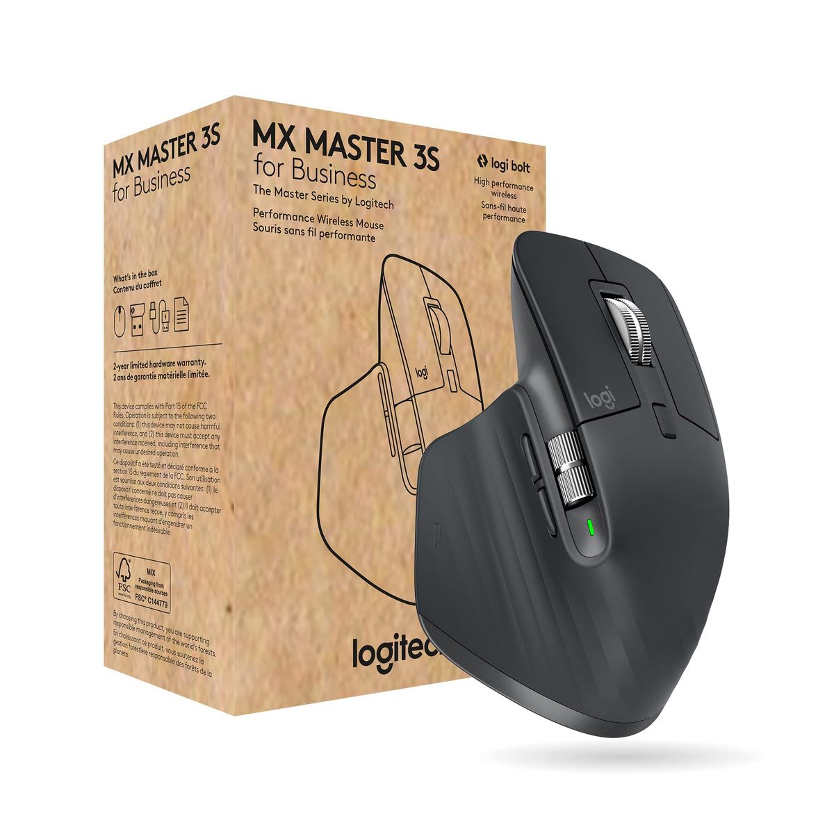 Logitech MX Master 3S pour Affaires Graphite