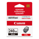 Cartouche d'encre noire Canon PG-240XXL, rendement très élevé